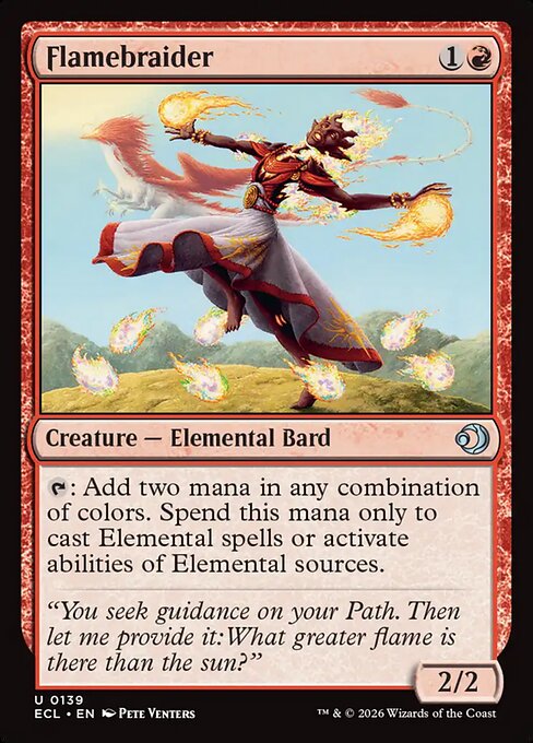 炎束ね/Flamebraider [ECL][FOIL]