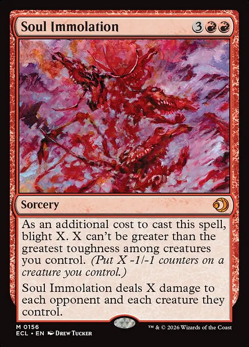 魂の焼身/Soul Immolation [ECL][FOIL]