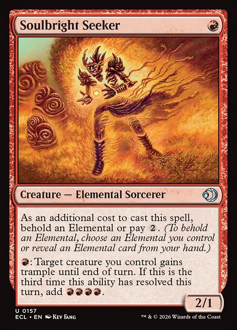 魂光りの求道者/Soulbright Seeker [ECL][FOIL]