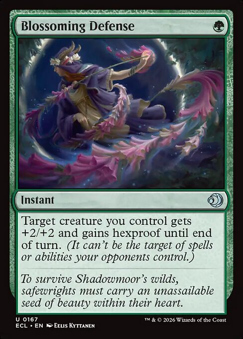 顕在的防御/Blossoming Defense [ECL]