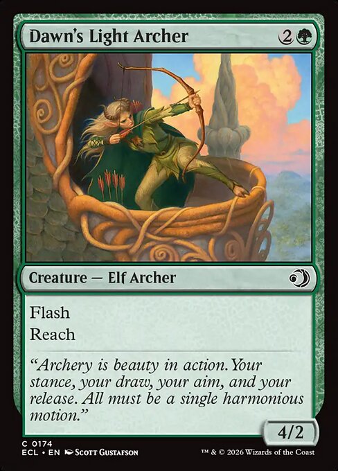 曙光の射手/Dawn's Light Archer [ECL]