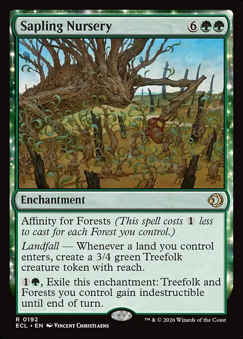 若木の生育場/Sapling Nursery [ECL][FOIL]