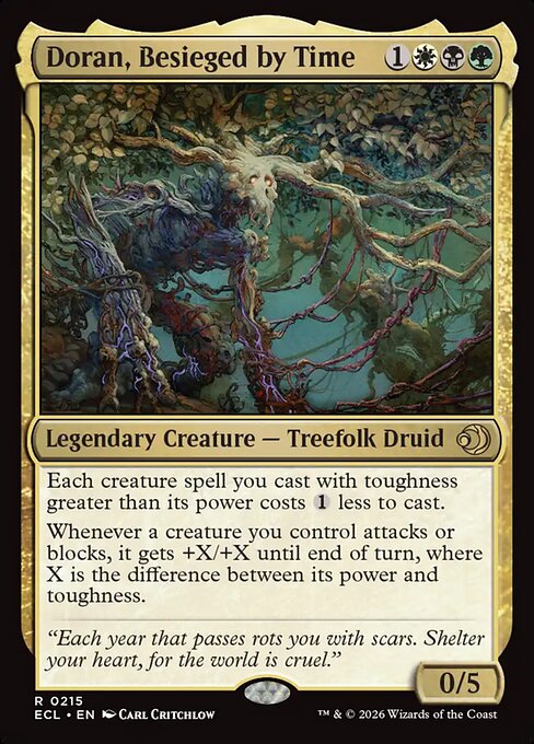 時に囲まれしドラン/Doran, Besieged by Time [ECL][FOIL]