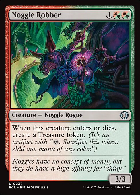 ノッグルの物盗り/Noggle Robber [ECL][FOIL]