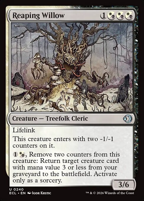 刈り柳/Reaping Willow [ECL][FOIL]
