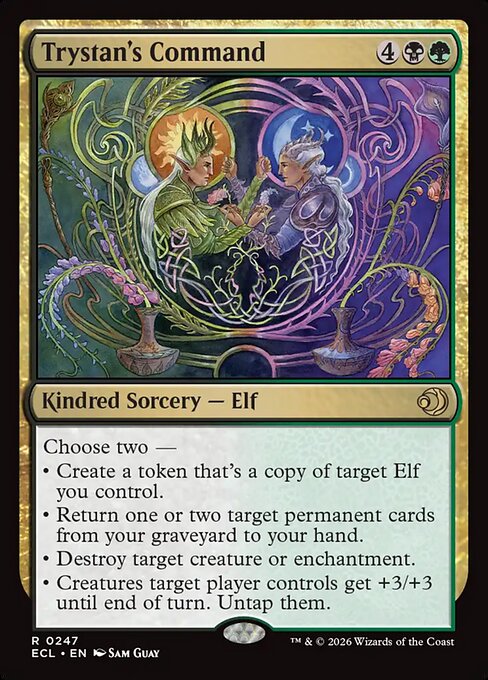 トリスタンの命令/Trystan's Command [ECL][FOIL]