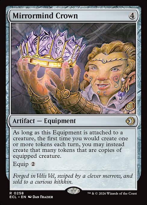鏡心の王冠/Mirrormind Crown [ECL][FOIL]