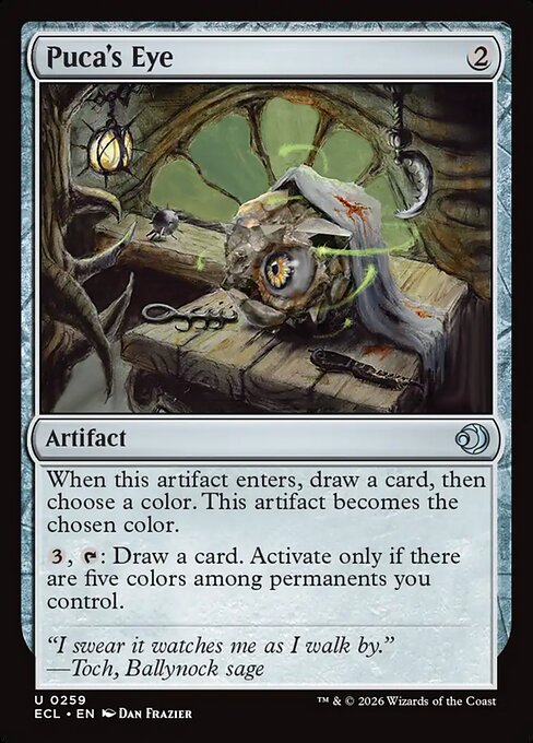 プーカの眼/Puca's Eye [ECL][FOIL]