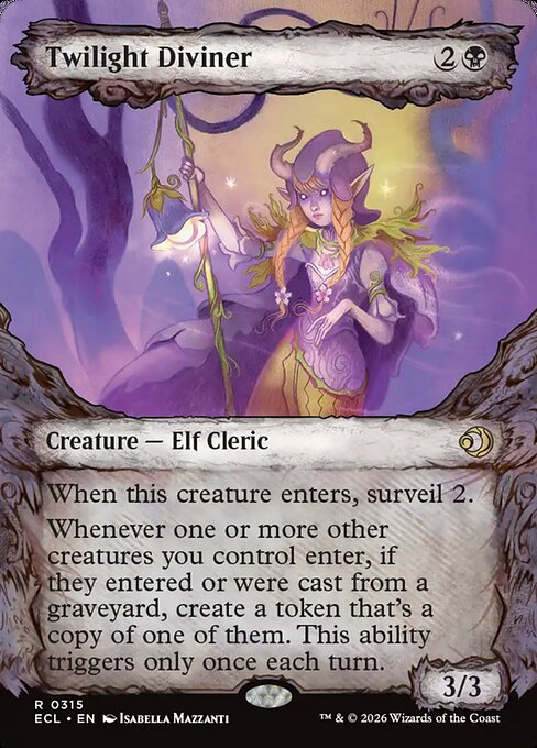 黄昏の占者/Twilight Diviner [ECL-BF][ショーケース]