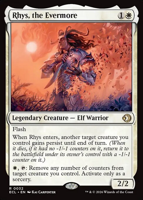不朽不変、ライズ/Rhys, the Evermore [ECL]