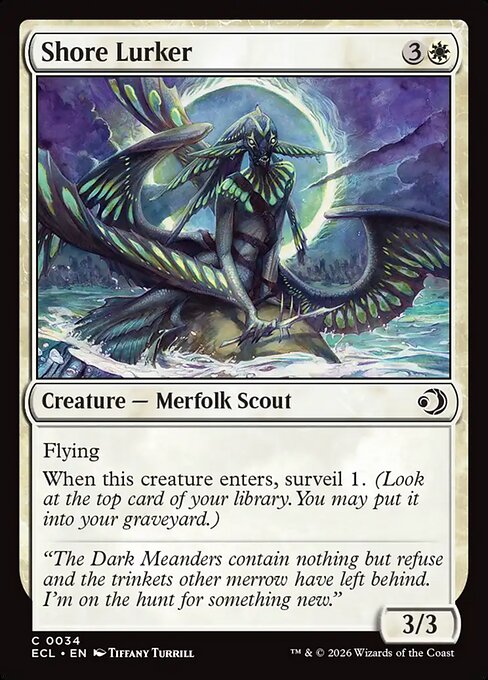 海辺潜み/Shore Lurker [ECL][FOIL]