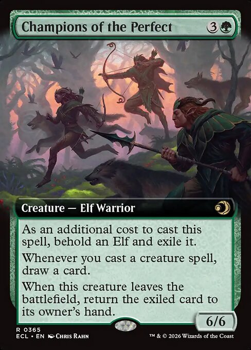 完全者の闘士/Champions of the Perfect [ECL-BF][拡張アート][FOIL]