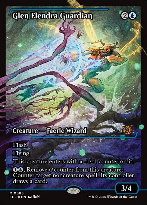 エレンドラ谷の守護者/Glen Elendra Guardian(383) [ECL-BF][ショーケース][FOIL]