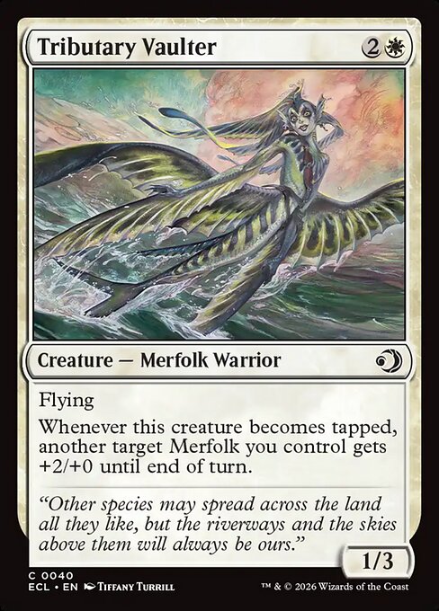 支流の跳躍者/Tributary Vaulter [ECL][FOIL]