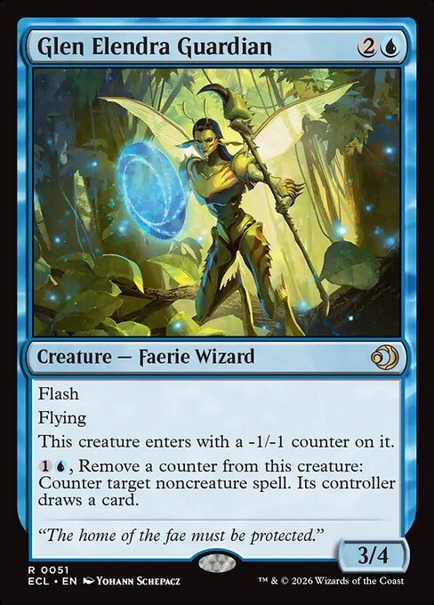 エレンドラ谷の守護者/Glen Elendra Guardian [ECL][FOIL]