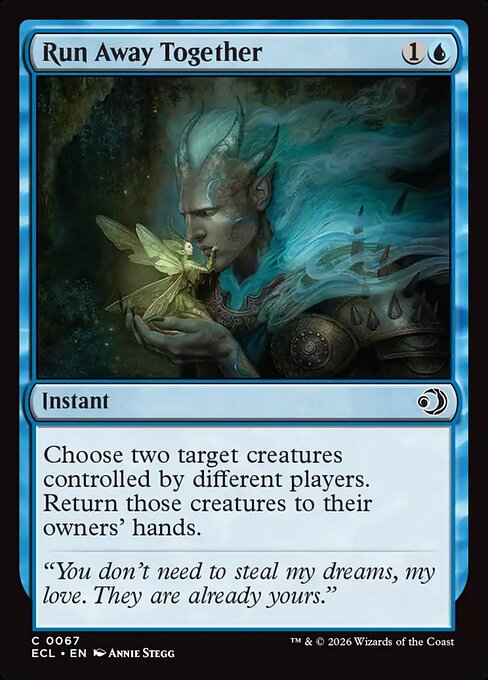 共に逃走/Run Away Together [ECL][FOIL]