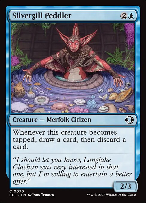 銀エラの行商人/Silvergill Peddler [ECL]