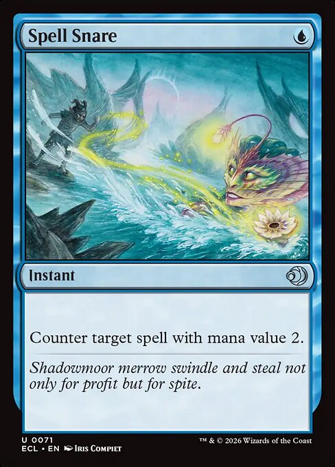 呪文嵌め/Spell Snare [ECL][FOIL]