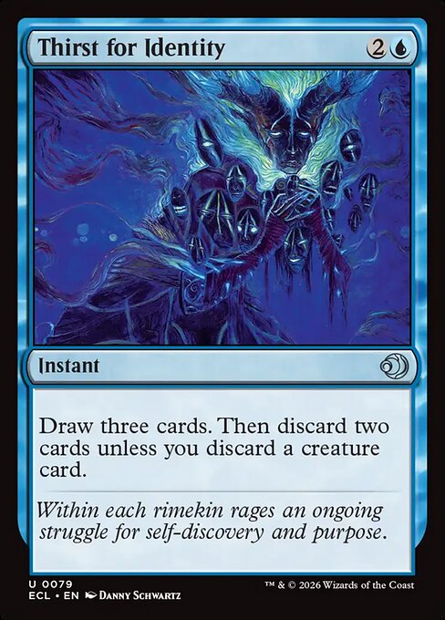 個性の渇望/Thirst for Identity [ECL][FOIL]