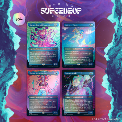 Secret Lair「Cool Ocean Breeze Foil Edition」