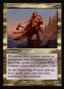 高原の狩りの達人/Huntmaster of the Fells - 高原の荒廃者/Ravager of the Fells [INR-BF][旧枠]