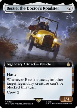 ドクターのロードスター、ベッシー/Bessie, the Doctor's Roadster [WHO-BF][拡張アート]