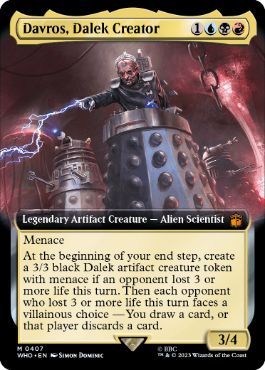 ダーレクの創造主、ダヴロス/Davros, Dalek Creator [WHO-BF][拡張アート]