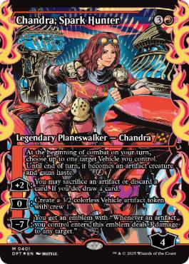 灯を追う者、チャンドラ/Chandra, Spark Hunter [DFT-BF][ショーケース][FOIL]