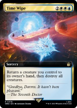 時の一掃/Time Wipe [WHO-BF][拡張アート][FOIL]