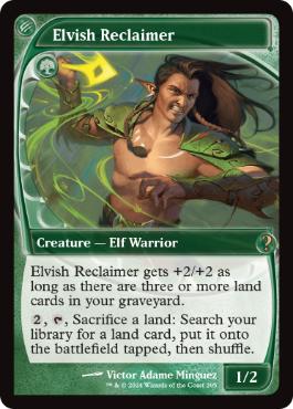 エルフの開墾者/Elvish Reclaimer[MB2]