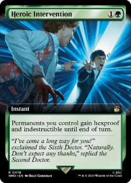 英雄的介入/Heroic Intervention [WHO][拡張アート]