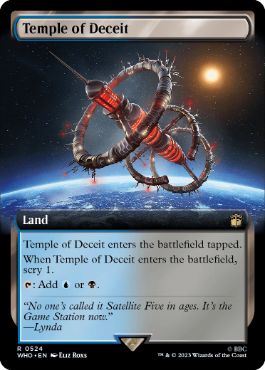 欺瞞の神殿/Temple of Deceit [WHO-BF][拡張アート]