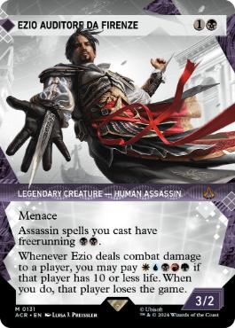 エツィオ・アウディトーレ・ダ・フィレンツェ/Ezio Auditore da Firenze [ACR-BF][FOIL][ショーケース]