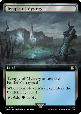 神秘の神殿/Temple of Mystery [WHO-BF][拡張アート][FOIL]