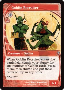 ゴブリン徴募兵/Goblin Recruiter[MB2]