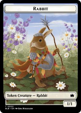 兎トークン/Rabbit Token [BLB][FOIL]