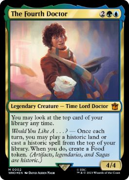 4代目ドクター/The Fourth Doctor [WHO][FOIL]