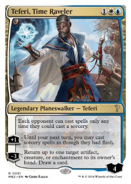 時を解す者、テフェリー/Teferi, Time Raveler[MB2]