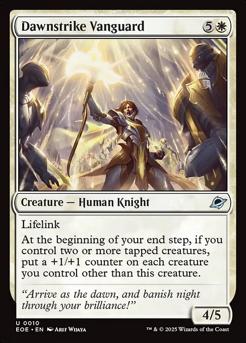 ドーンストライクの先兵/Dawnstrike Vanguard [EOE][FOIL]