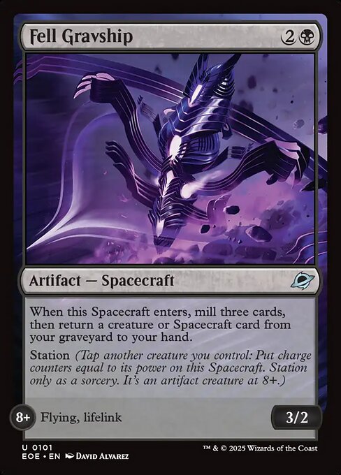 不吉な墓標船/Fell Gravship [EOE][FOIL]