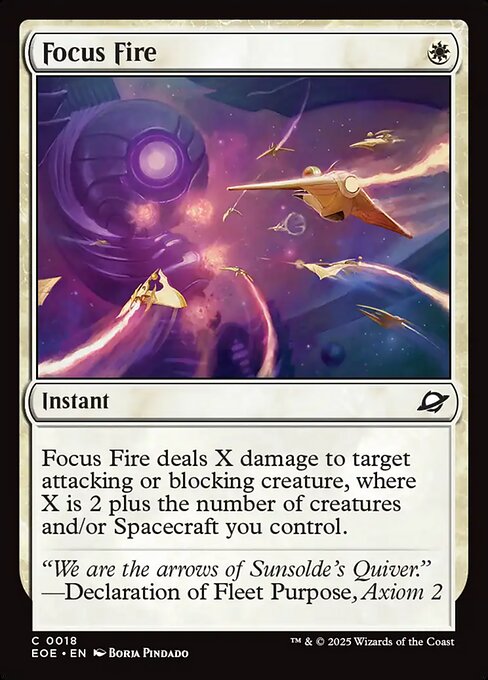 一点砲火/Focus Fire [EOE][FOIL]