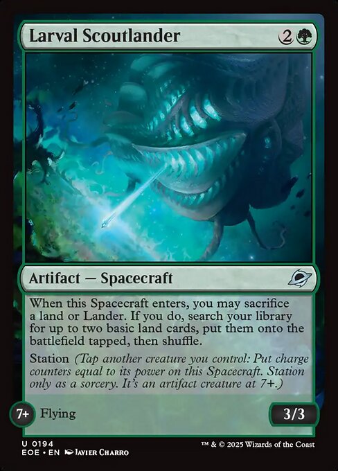 未発達の偵察着陸船/Larval Scoutlander [EOE][FOIL]