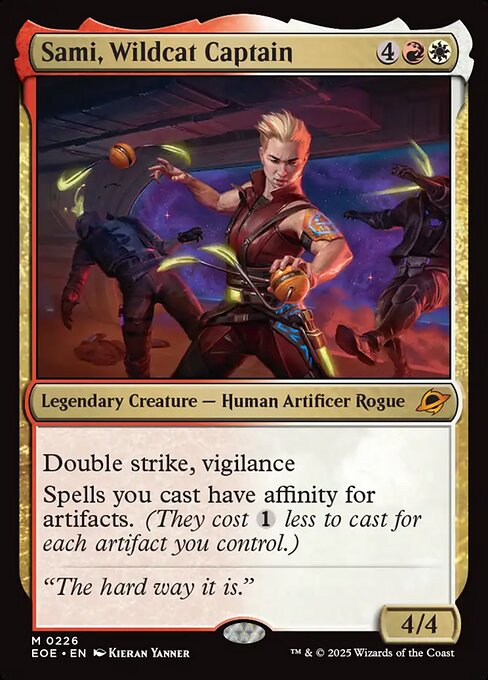 ワイルドキャット隊長、サミ/Sami, Wildcat Captain [EOE][FOIL]