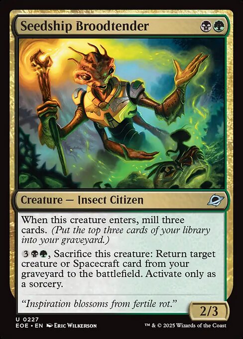 シードシップの幼生御守り/Seedship Broodtender [EOE][FOIL]