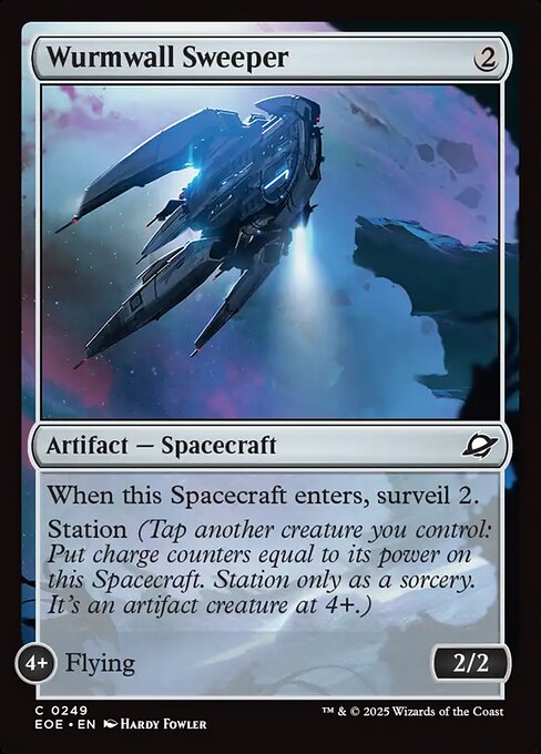 ワームウォールの掃討船/Wurmwall Sweeper [EOE][FOIL]
