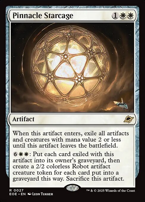 ピナクルの星檻/Pinnacle Starcage [EOE][FOIL]