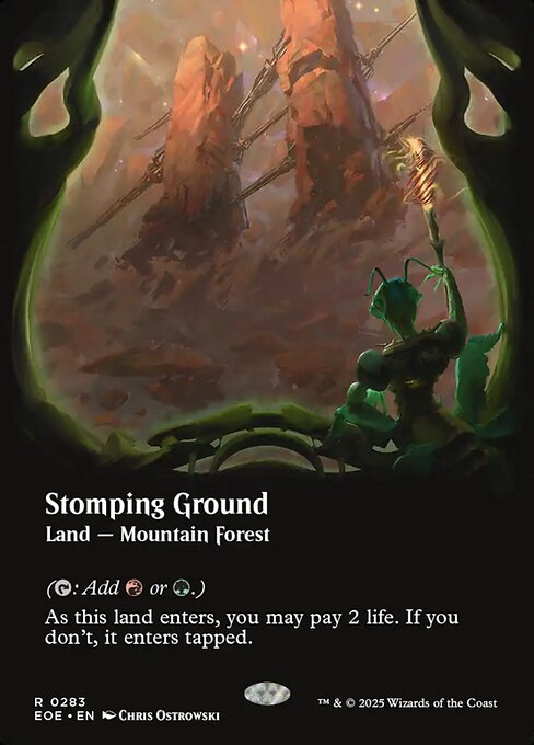 踏み鳴らされる地/Stomping Ground [EOE-BF][ボーダーレス][FOIL]