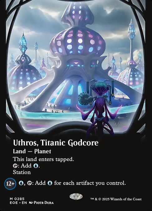 巨大な神核、ウスロス/Uthros, Titanic Godcore [EOE-BF][ボーダーレス]