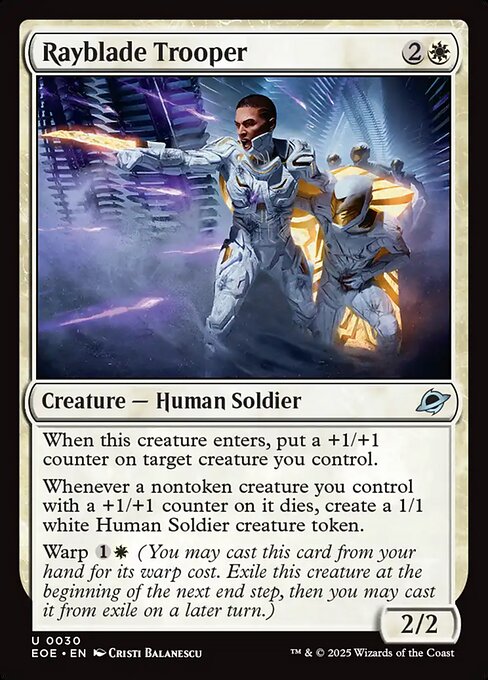 レイブレードの強兵/Rayblade Trooper [EOE][FOIL]