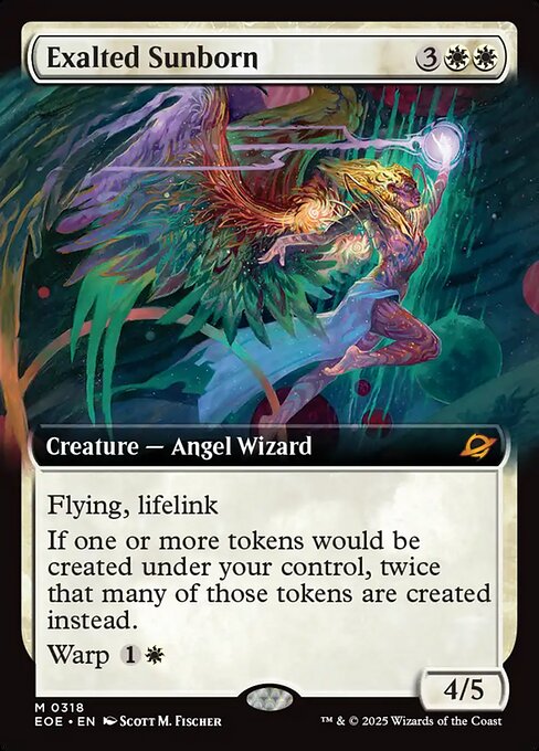 喜びあふれる太陽生まれ/Exalted Sunborn [EOE-BF][拡張アート]